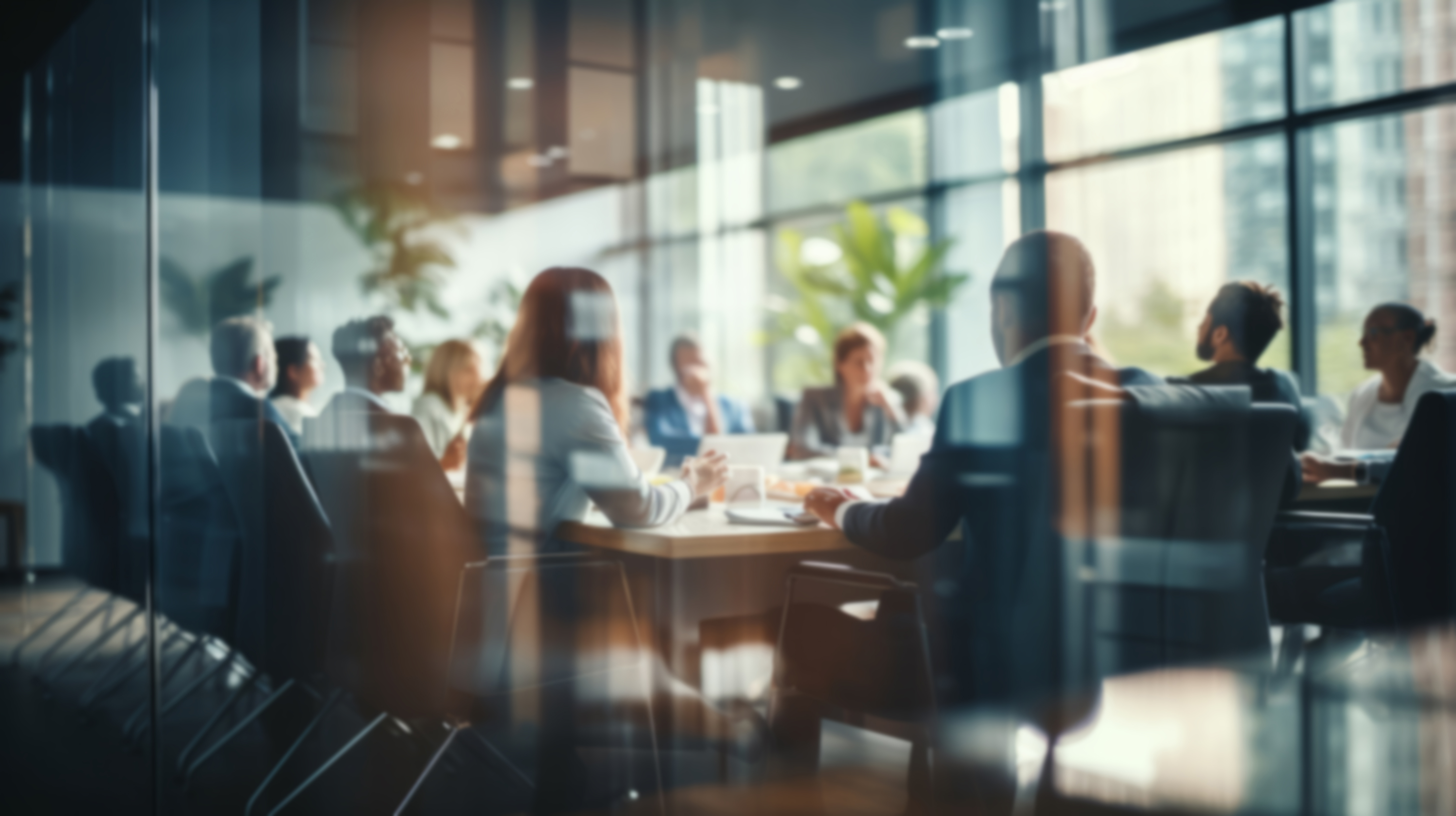 Leader driving organisational change